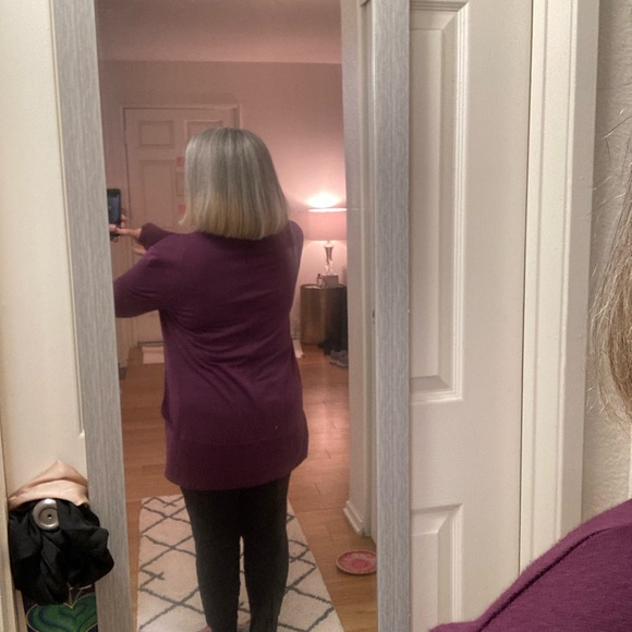 Athleta wrap in maroon size XSP - like new - worn minimally - Picture 3 of 15